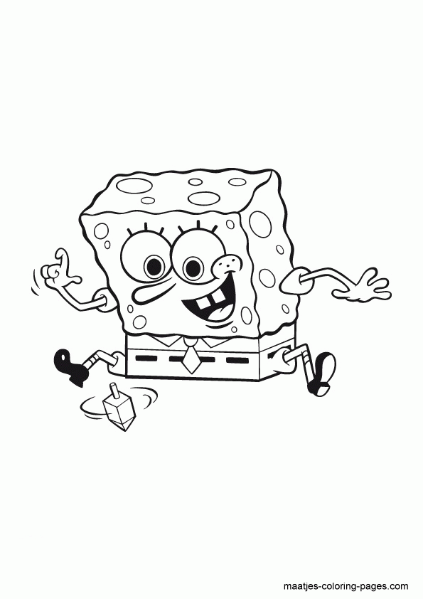 Sponge Bob kolorowanki